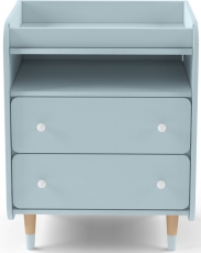 Комод з пеленальним столиком IndigoWood Bubble II blue
